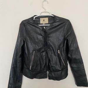 Leather jacket